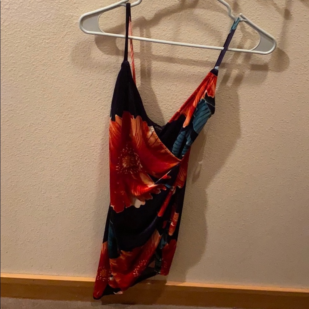Floral pattern dress from Fashion Nova